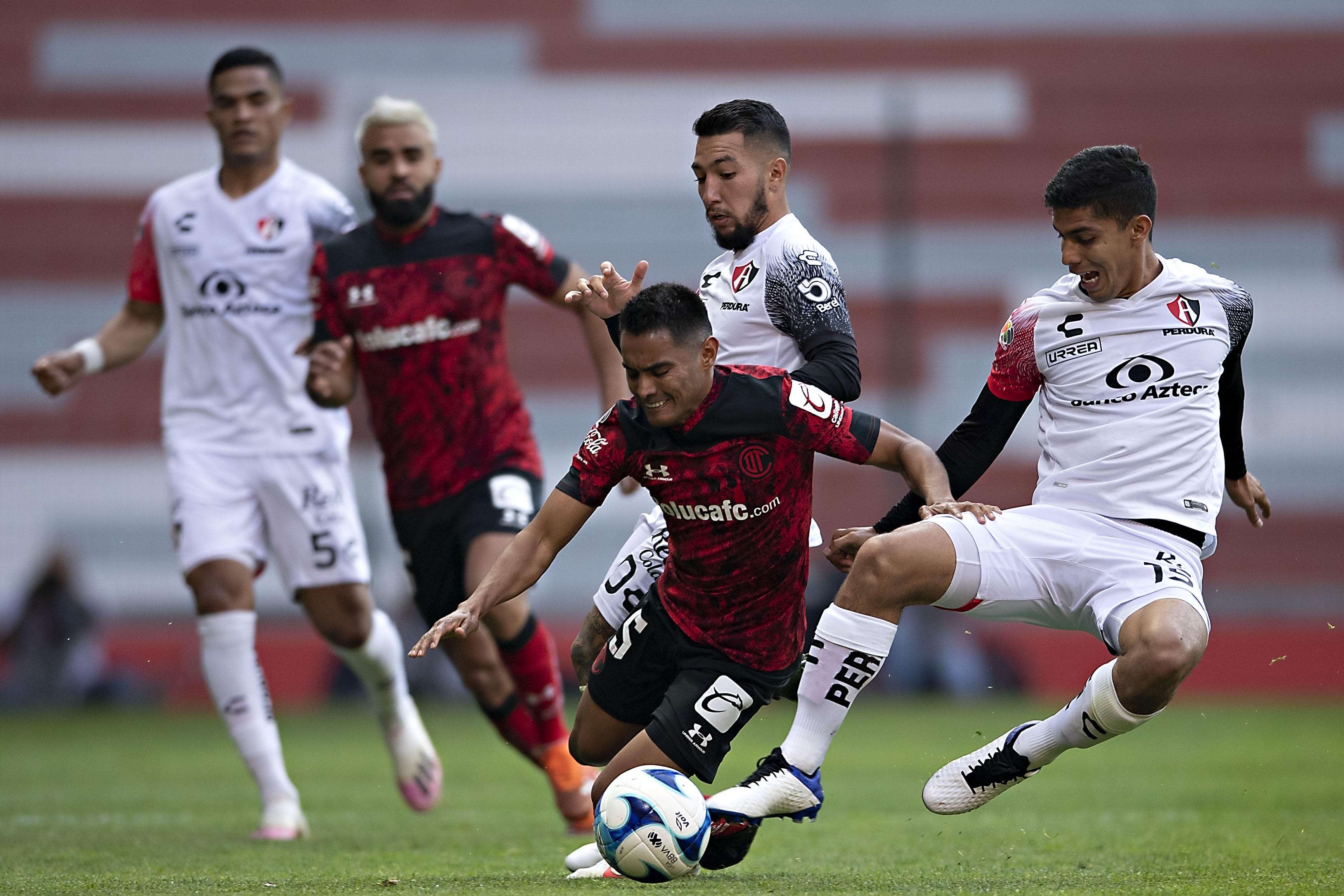 Toluca y Atlas igualaron 0-0. Imago7.