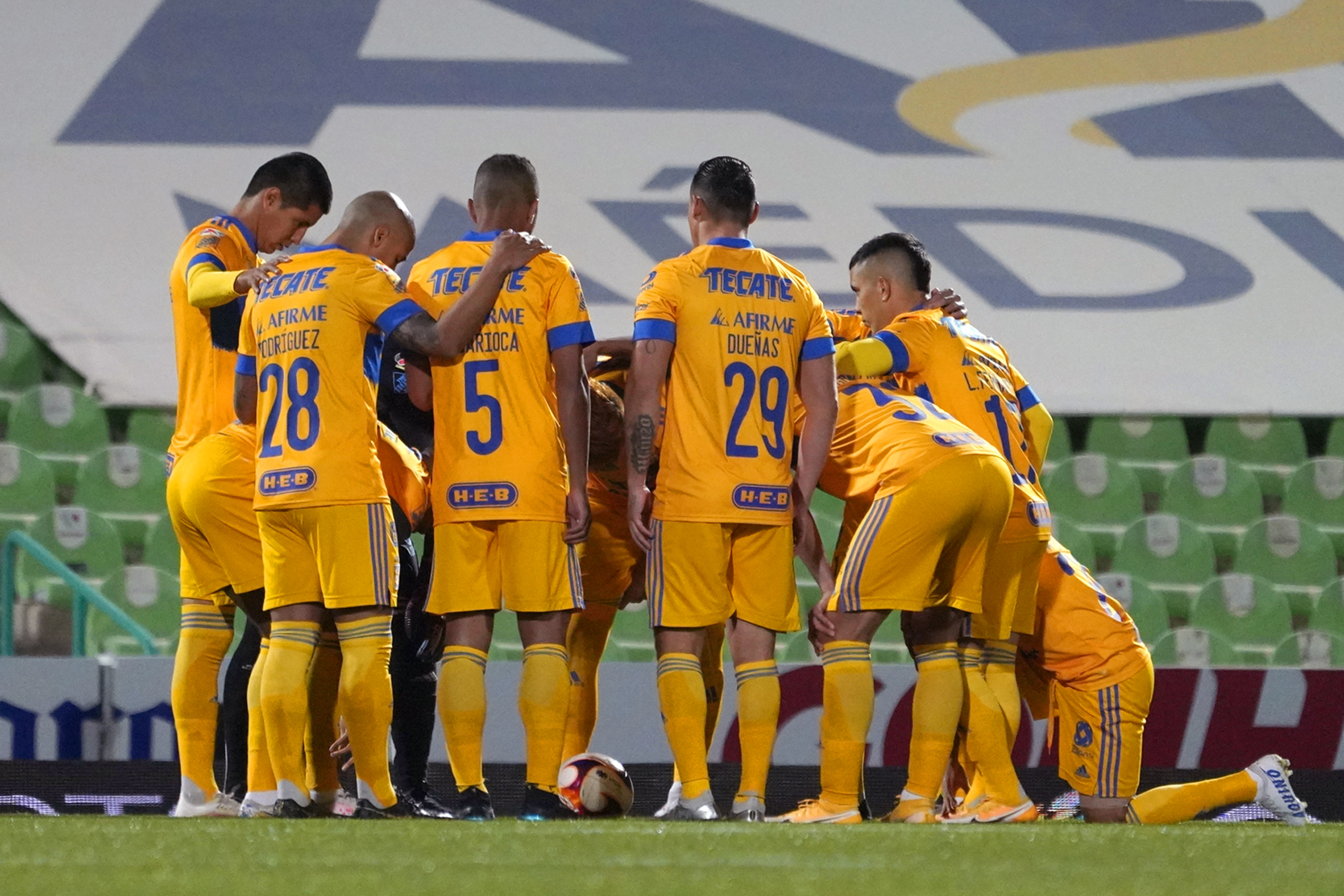 Convocados de Tigres vs. Toluca. Jam Media.