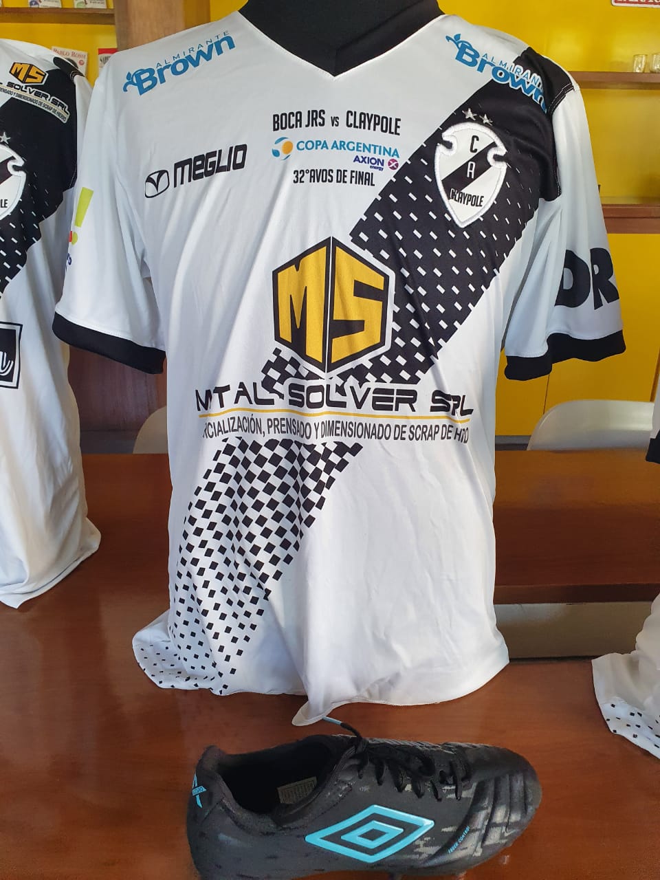 Especial y única: el capitán será el único en portar la indumentaria con el sponsor Metal Solver