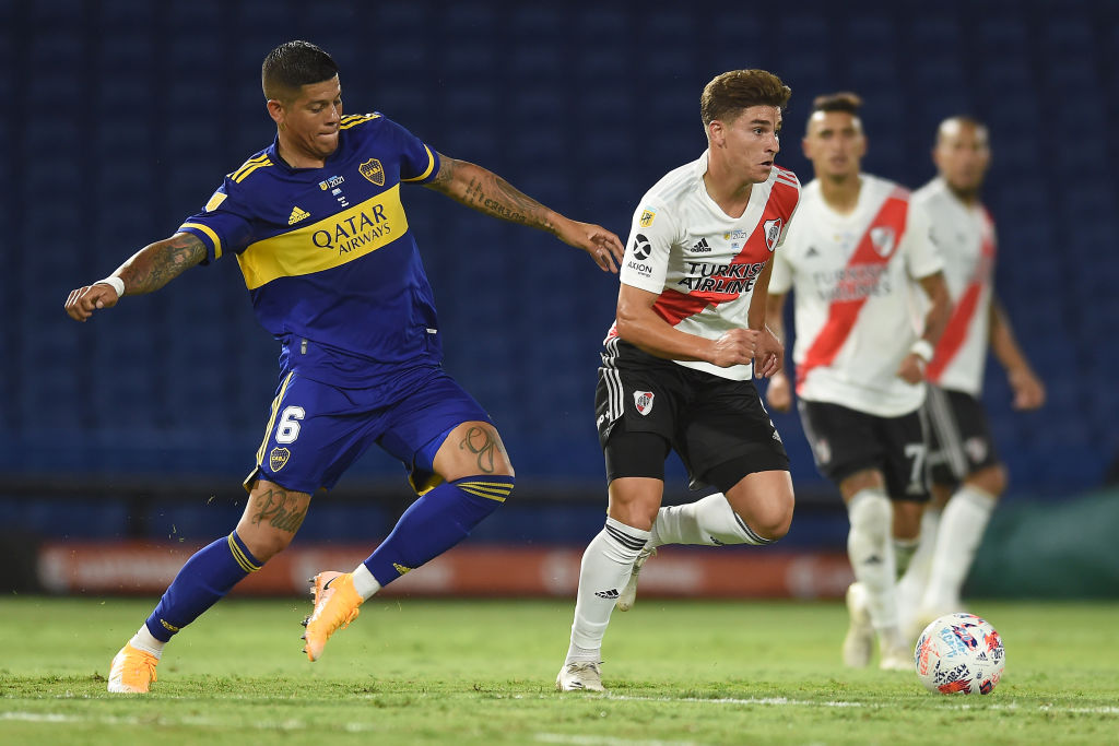 Rojo debutó ayer en Boca. (Getty)