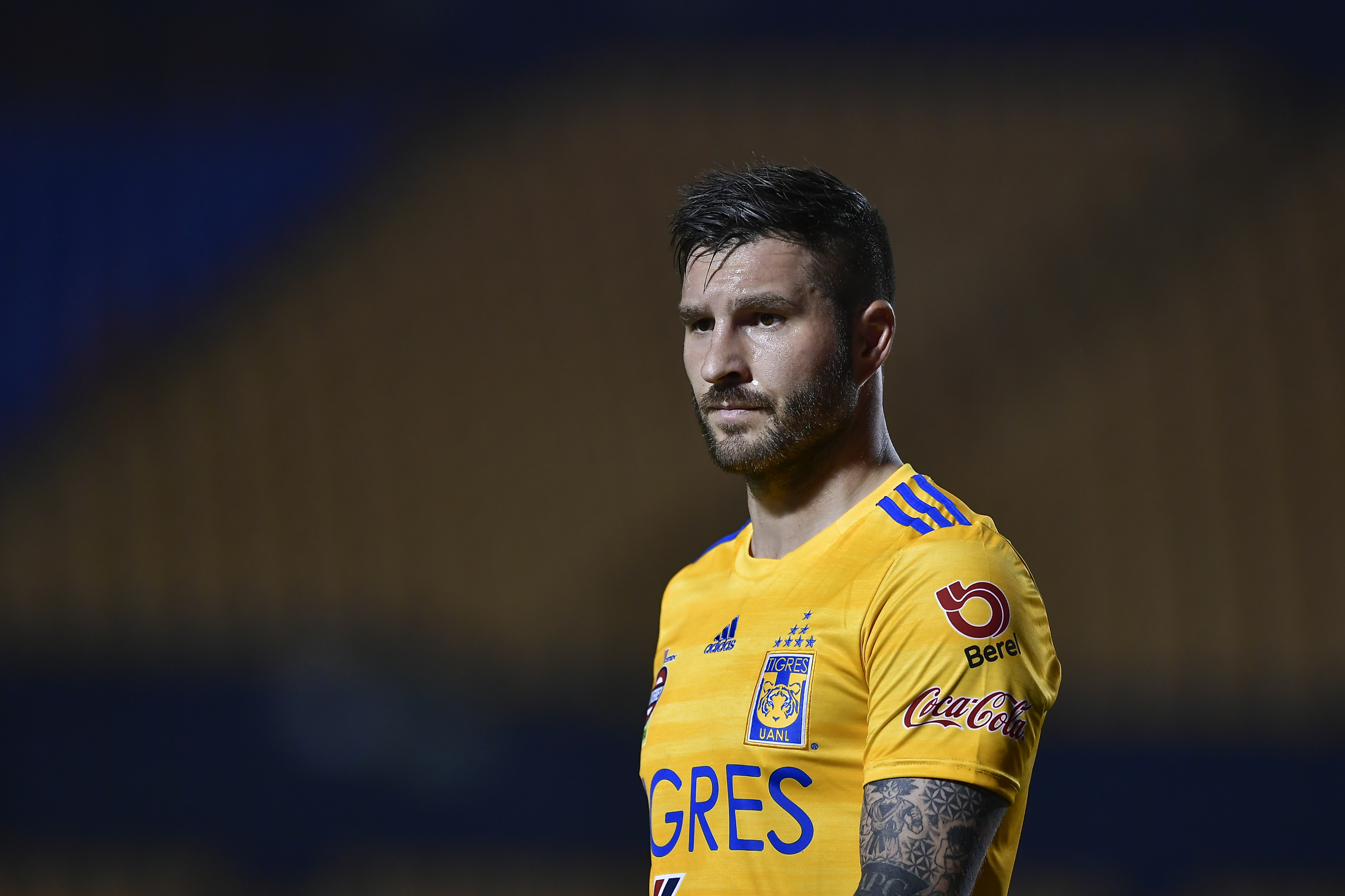 André-Pierre Gignac renovó su vínculo con Tigres. Foto: Getty