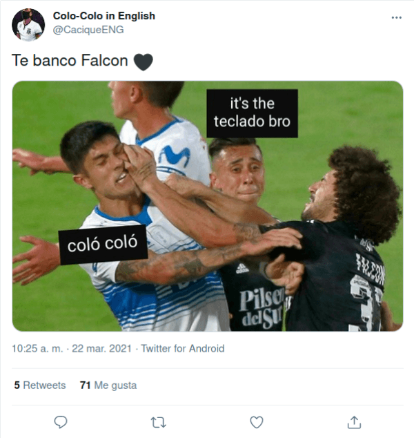 Memes de Colo Colo en Redes Sociales