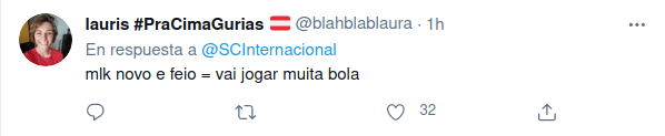 Reacción a Carlos Palacios en hinchada de Inter de Porto Alegre