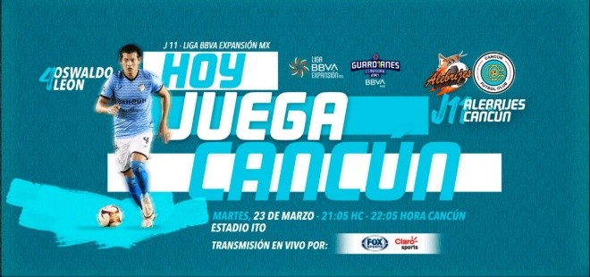 Foto: Twitter oficial de Cancún.