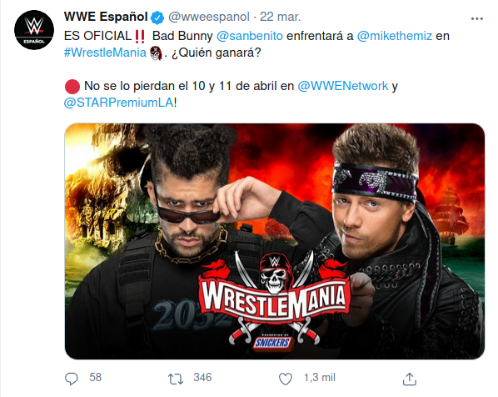 WWE en Twitter