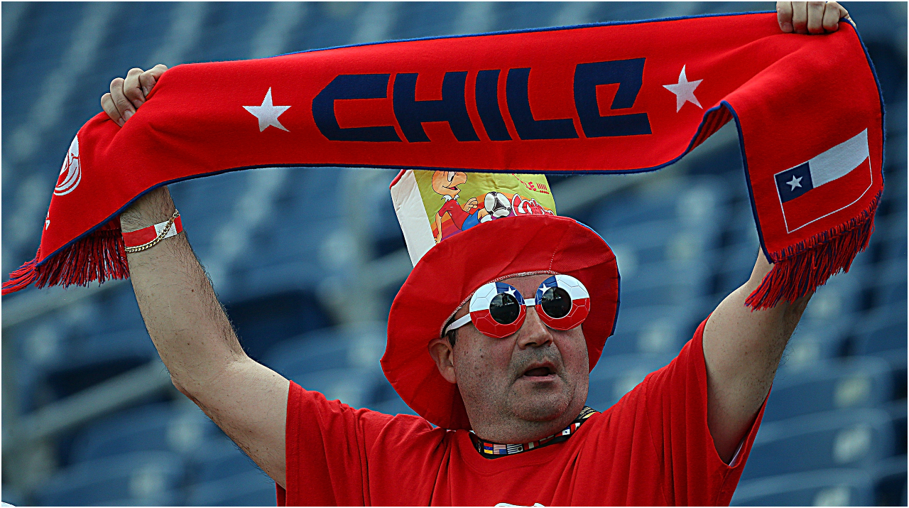 Hincha de Chile (Foto: Getty)