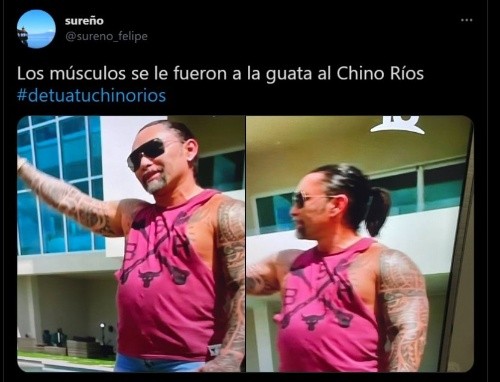Meme de Marcelo Ríos en Twitter