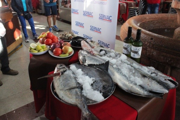 Pescado en mercado chileno