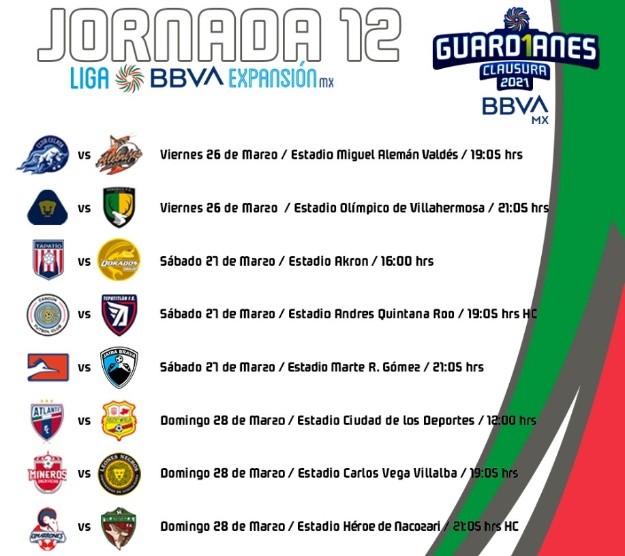 Foto: Twitter oficial de la Liga de Expansión MX.