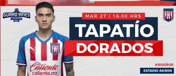Foto: Twitter oficial de Deportivo Tapatío.