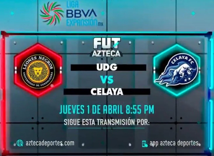 VER EN VIVO ONLINE AQUÍ Leones Negros vs. Celaya | STREAMING desde Bolavip  para MIRAR EN DIRECTO el duelo por la decimotercera fecha de la Liga de  Expansión MX