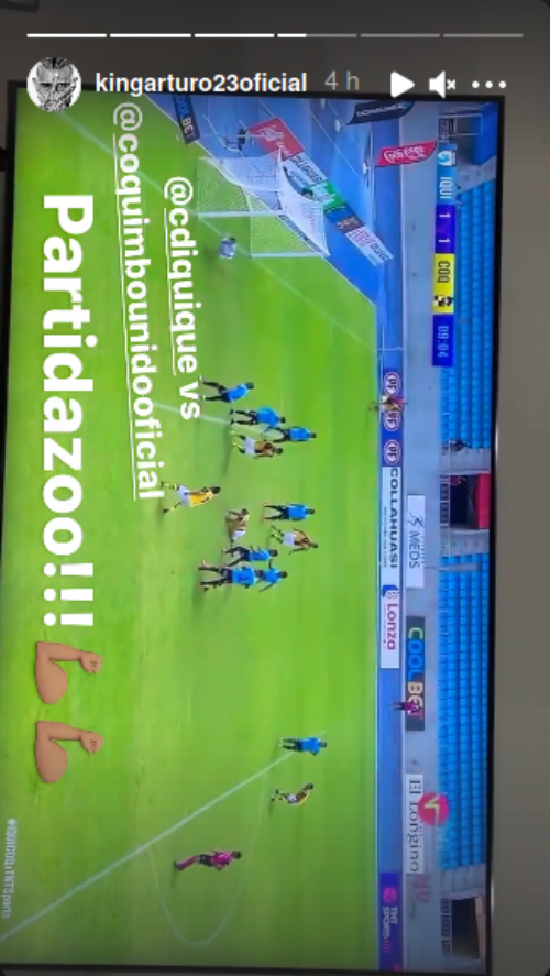 Arturo Vidal en Instagram Arturo Vidal en Instagram