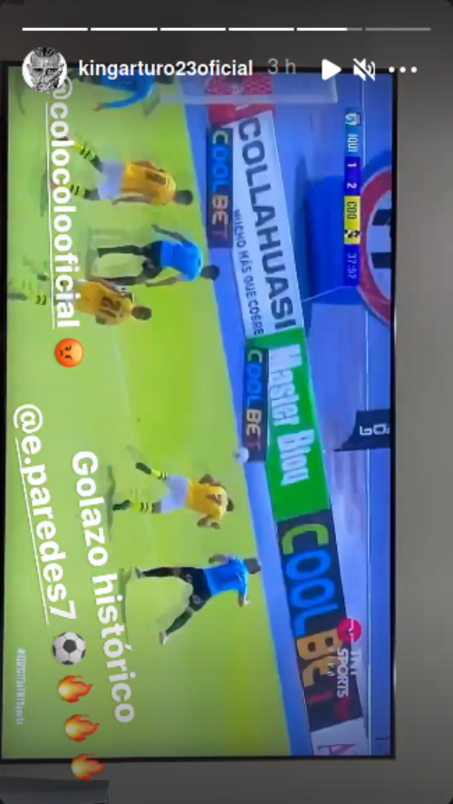 Arturo Vidal en Instagram Arturo Vidal en Instagram