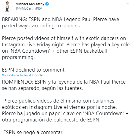 ESPN Pierce