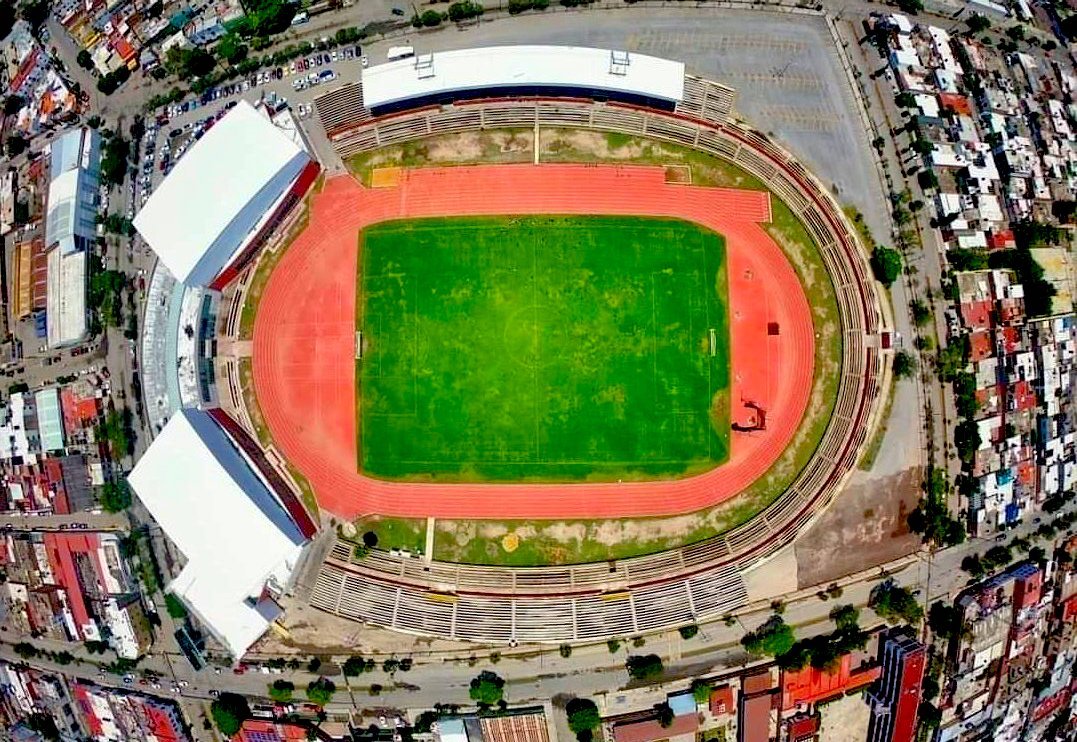 Así lucía el Estadio Plan de San Luis. (@MXESTADIOS)