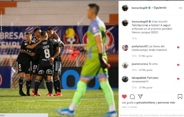 Leonardo Gil en Instagram