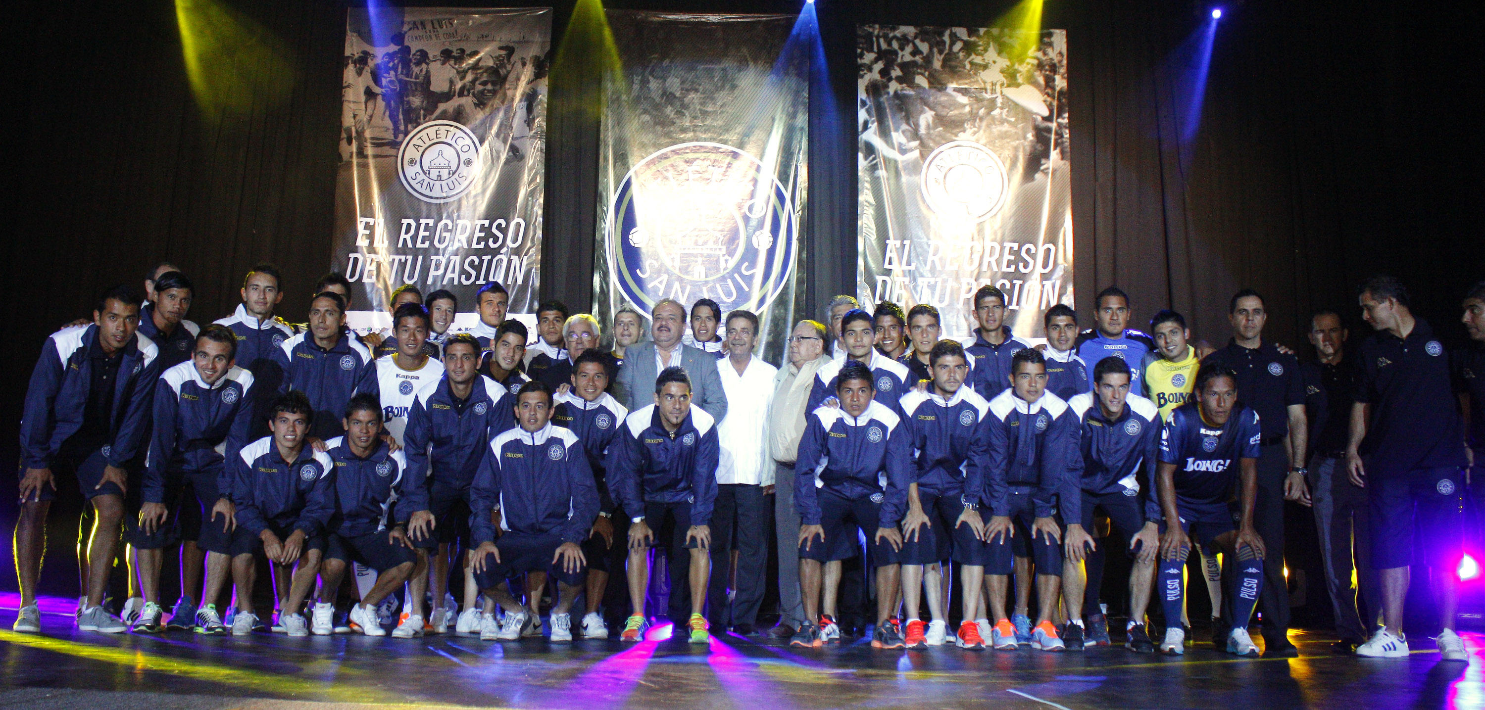 Así fue la presentación del Atlético San Luis. (Imago7)