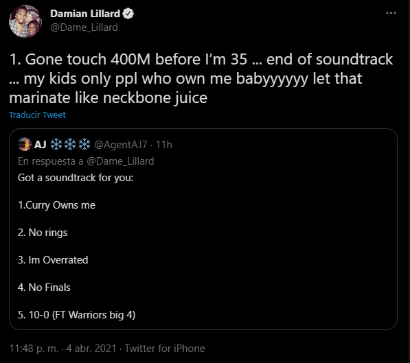 via Damian Lillard