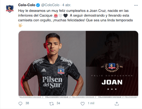 Colo Colo en Twitter