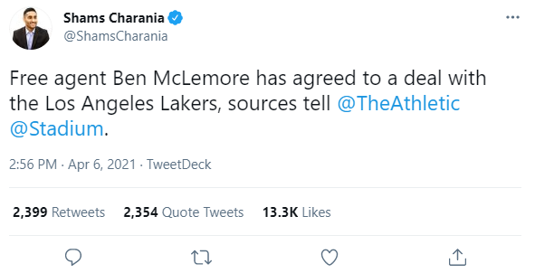 Ben McLemore a los Lakers