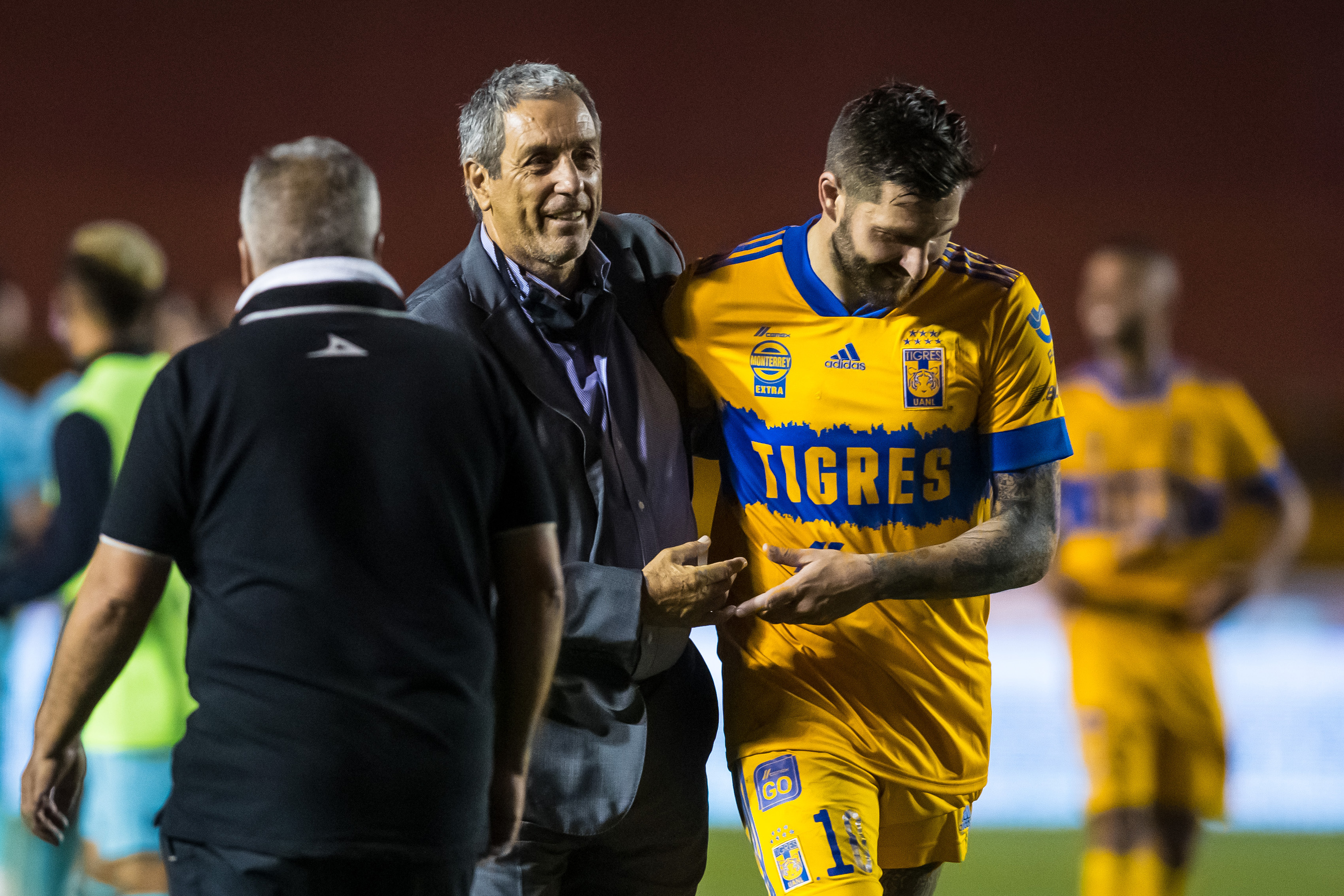 André-Pierre Gignac luego del encuentro. Jam Media.