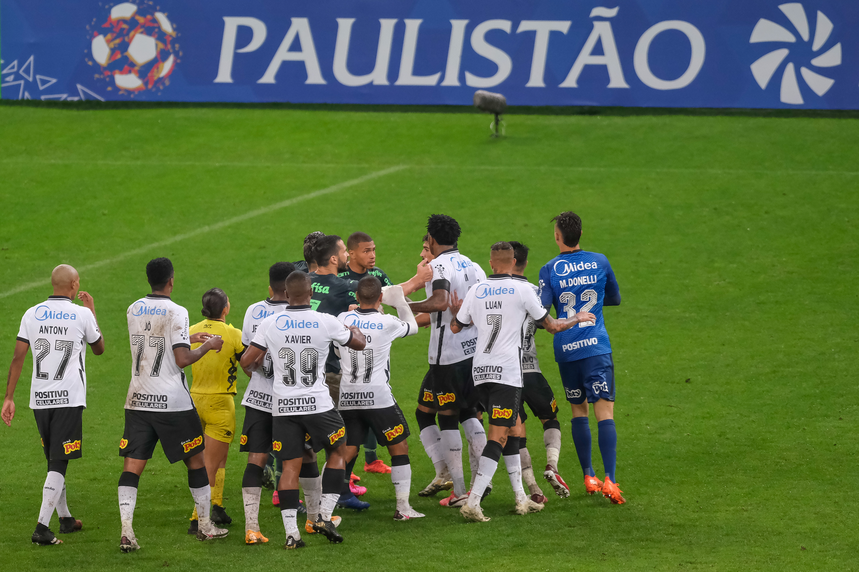 Corinthians deverá voltar aos gramados neste fim de semana pelo Paulistão. (Foto: AGIF)
