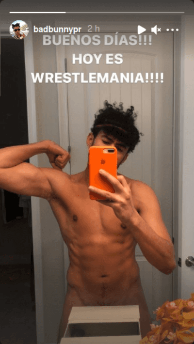 Bad Bunny en Instagram Stories