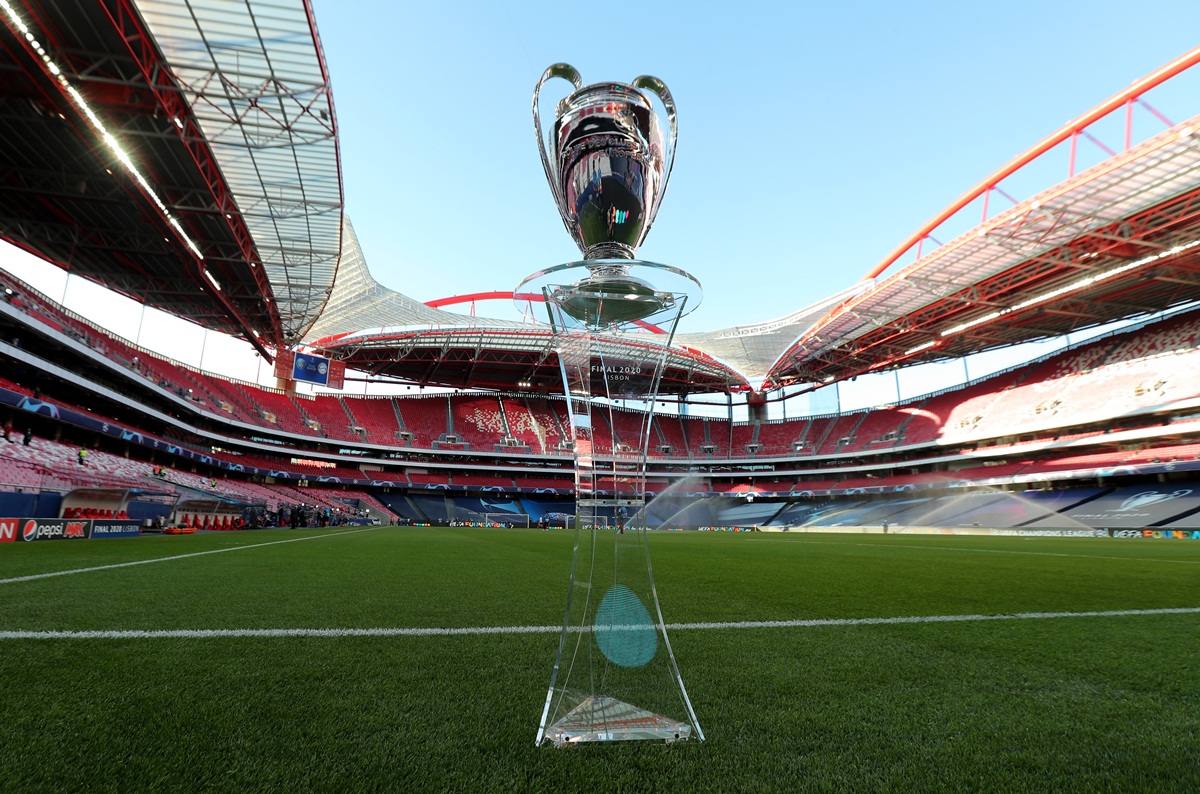Troféu da Liga dos Campeões. Foto: Getty Images