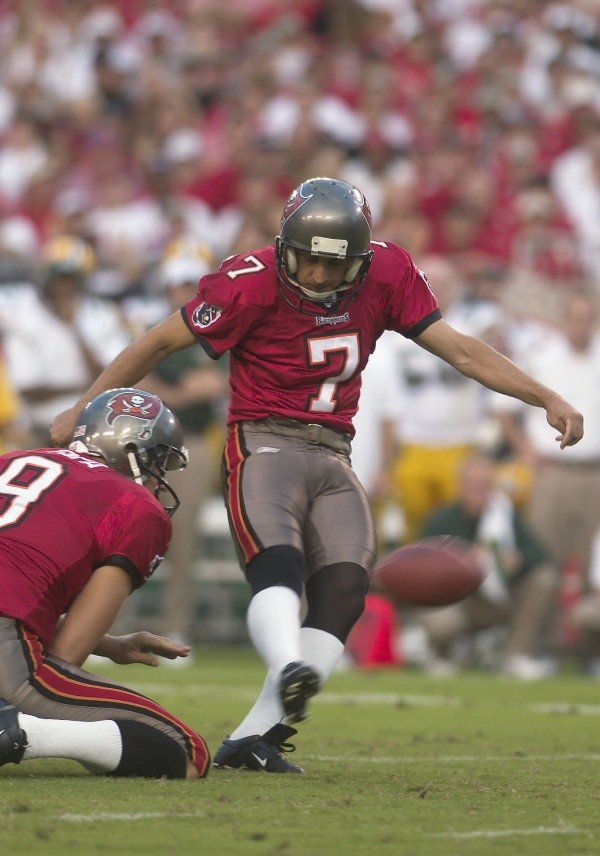 Martin Gramatica con Tampa Bay Buccaneers en la NFL 2003|
