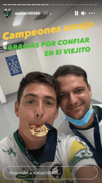 Matías Rodríguez y Guillermo Marino