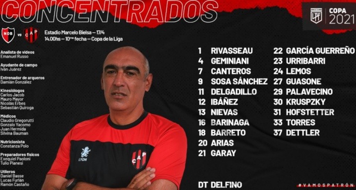 Foto: Twitter oficial de Patronato.