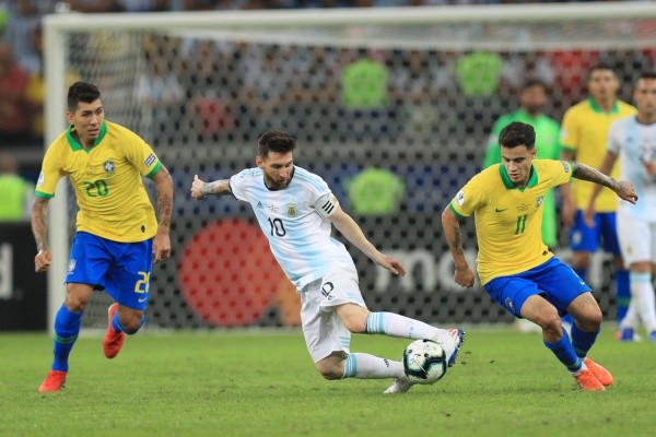 Messi vs. Brasil, Copa América 2019 (Imagen: Getty)