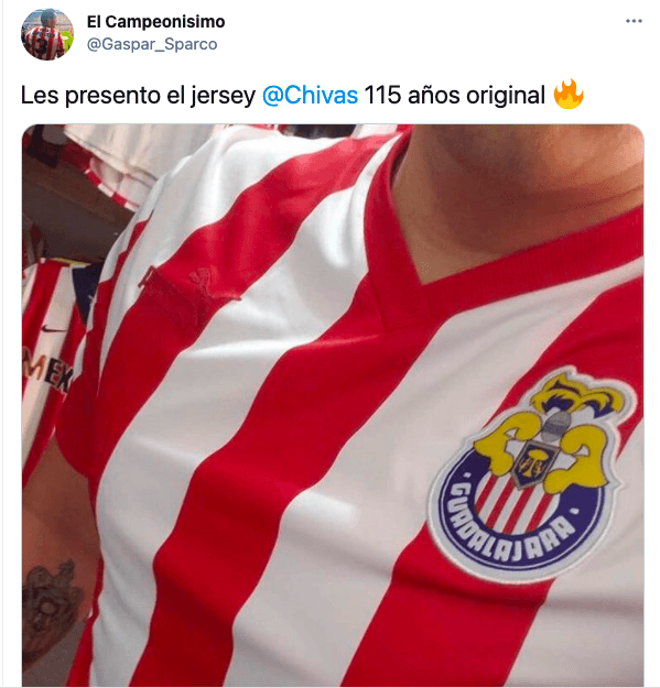 Jersey de las Chivas de Guadalajara por los 115 años de historia lo  estrenarán en el Clásico Tapatío ante Atlas del Torneo Guard1anes 2021 I  Liga MX