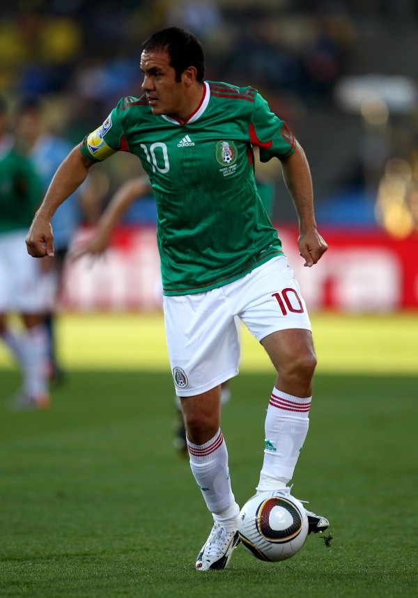 Cuauhtémoc Blanco es uno de los máximos ídolos del futbol mexicano (Getty).