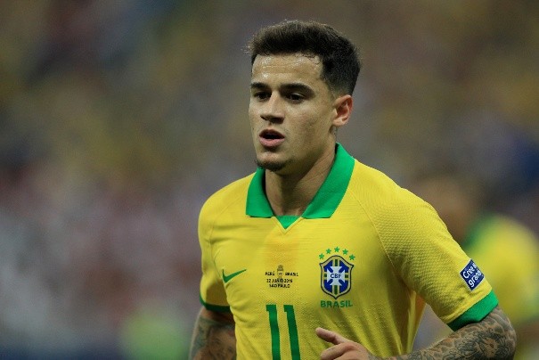 Philippe Coutinho, partícipe de la Copa que Brasil logró en 2019. Foto: Getty Images.