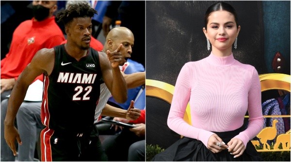 Jimmy Butler y Selena Gómez