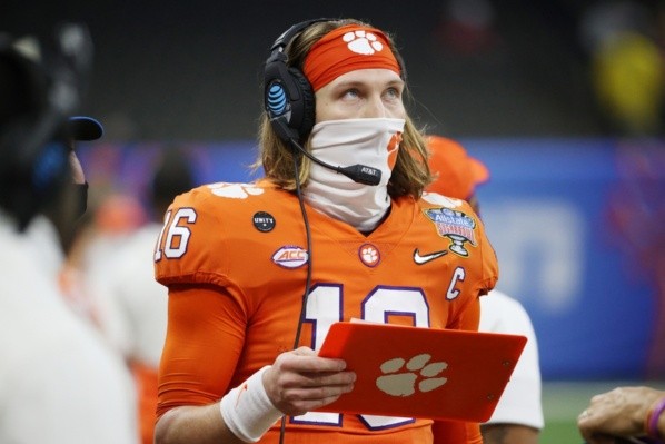 Trevor Lawrence, el posible número 1 del NFL Draft 2021 (Getty)