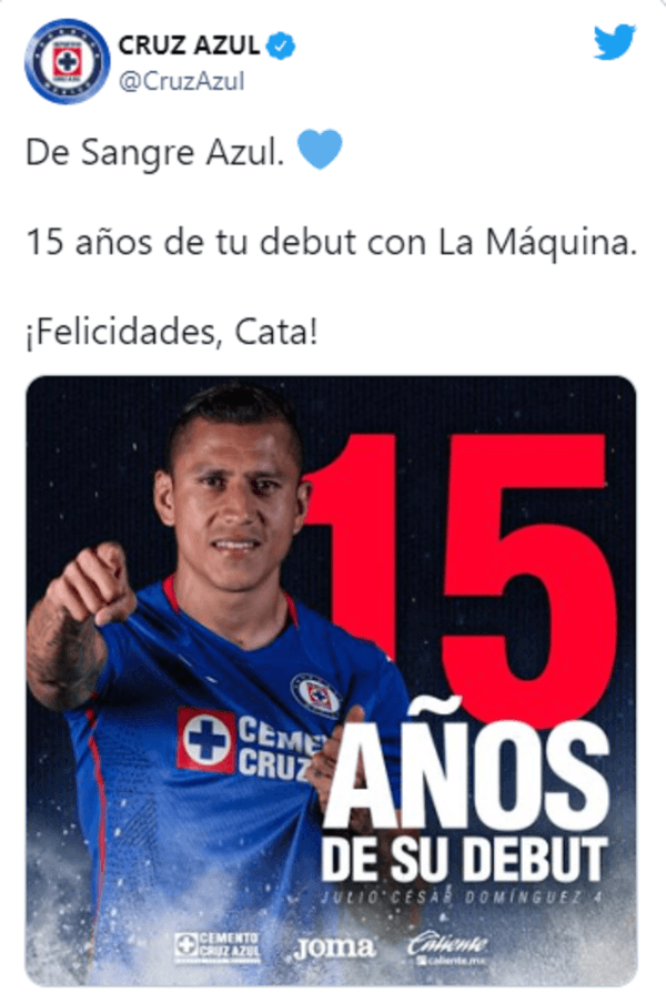 Cruz Azul - Cata Domínguez