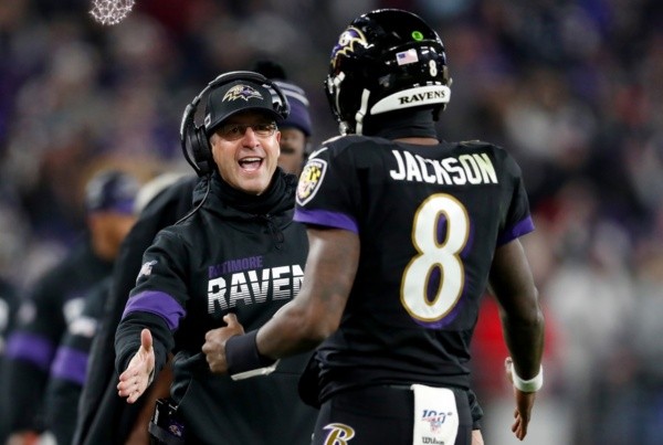 John Harbaugh Lamar Jackson