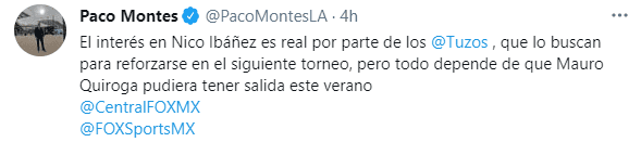 Tuit de Paco Montes (TW Paco Montes)