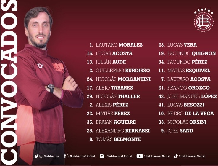 Foto: Twitter oficial de Lanús.