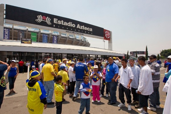 Afición de América y Cruz Azul