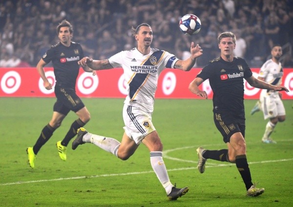 Zlatan Ibrahímovic en su paso por la MLS (Getty)