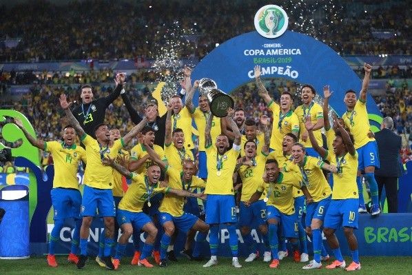 Brasil levantó la Copa América 2019 (Getty)