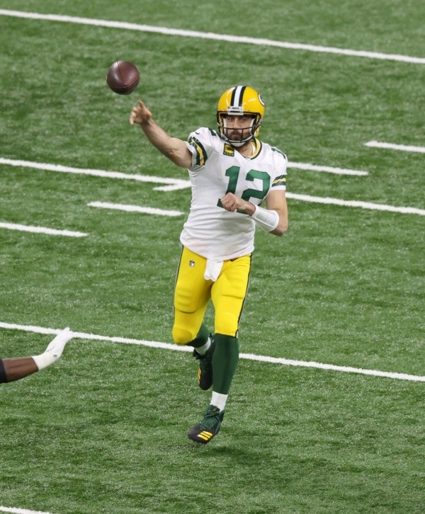 Aaron Rodgers vs. Indianapolis Colts en NFL 2020 (Getty)
