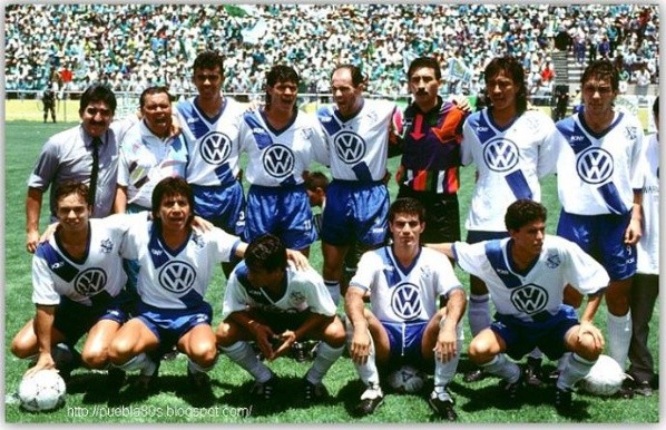 Puebla 1991-92. Foto: Puebla80sBlogSpot.