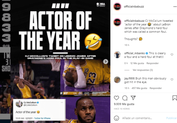 CJ McCollum LeBron James