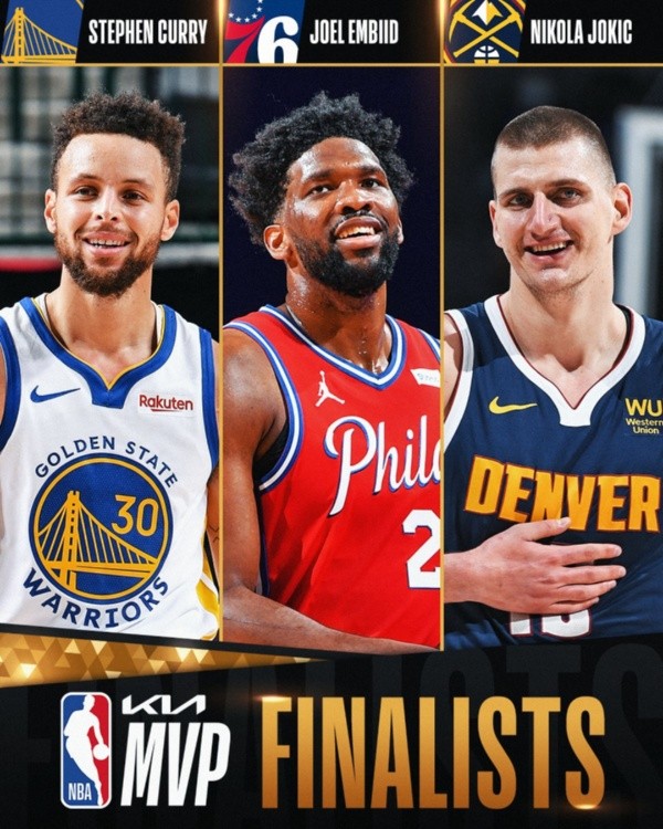 Finalistas al premio MVP (Foto: @NBA)
