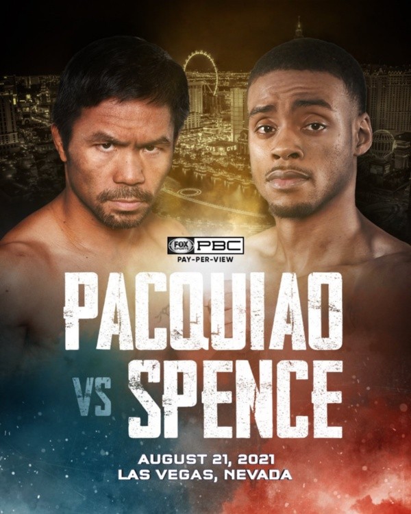 Así es el nuevo poster para la pelea de Pacquiao. (TW: @MannyPacquiao)
