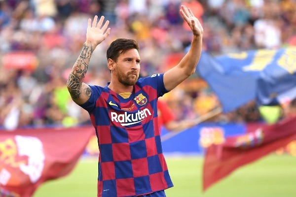 Lionel Messi con el Barcelona (Fuente: Getty Images)